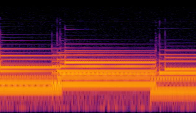 Rhodes Piano Classic Spectrogram