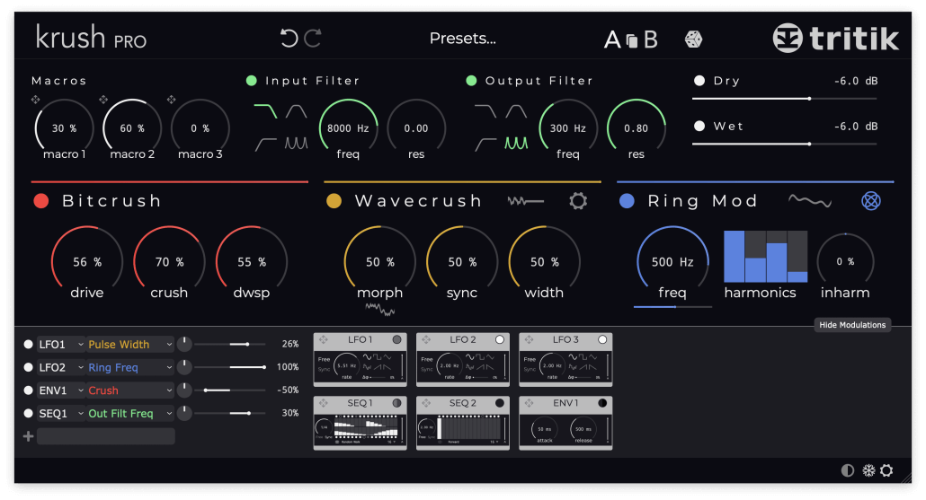 Krush pro bit crusher plugin